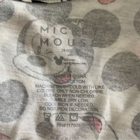 Disney Mickey Minnie Mouse Tee Shirt Top Size L - Picture 3 of 3